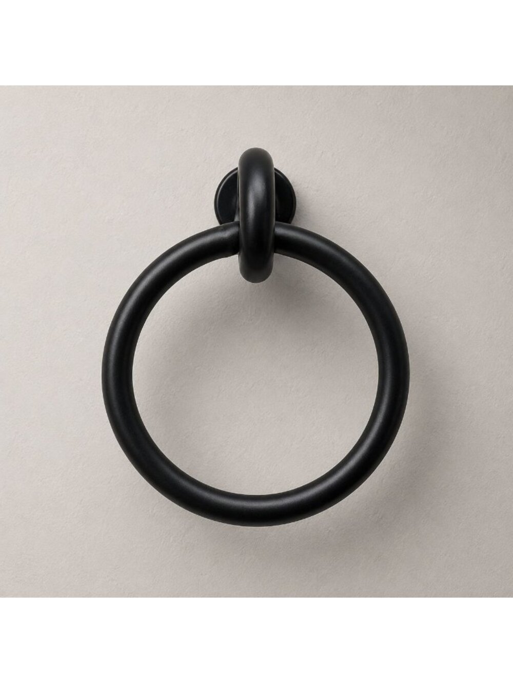Lynn Cove Foundry Lag Mount Ring Pull Stainless Steel Black Hardware R200SS